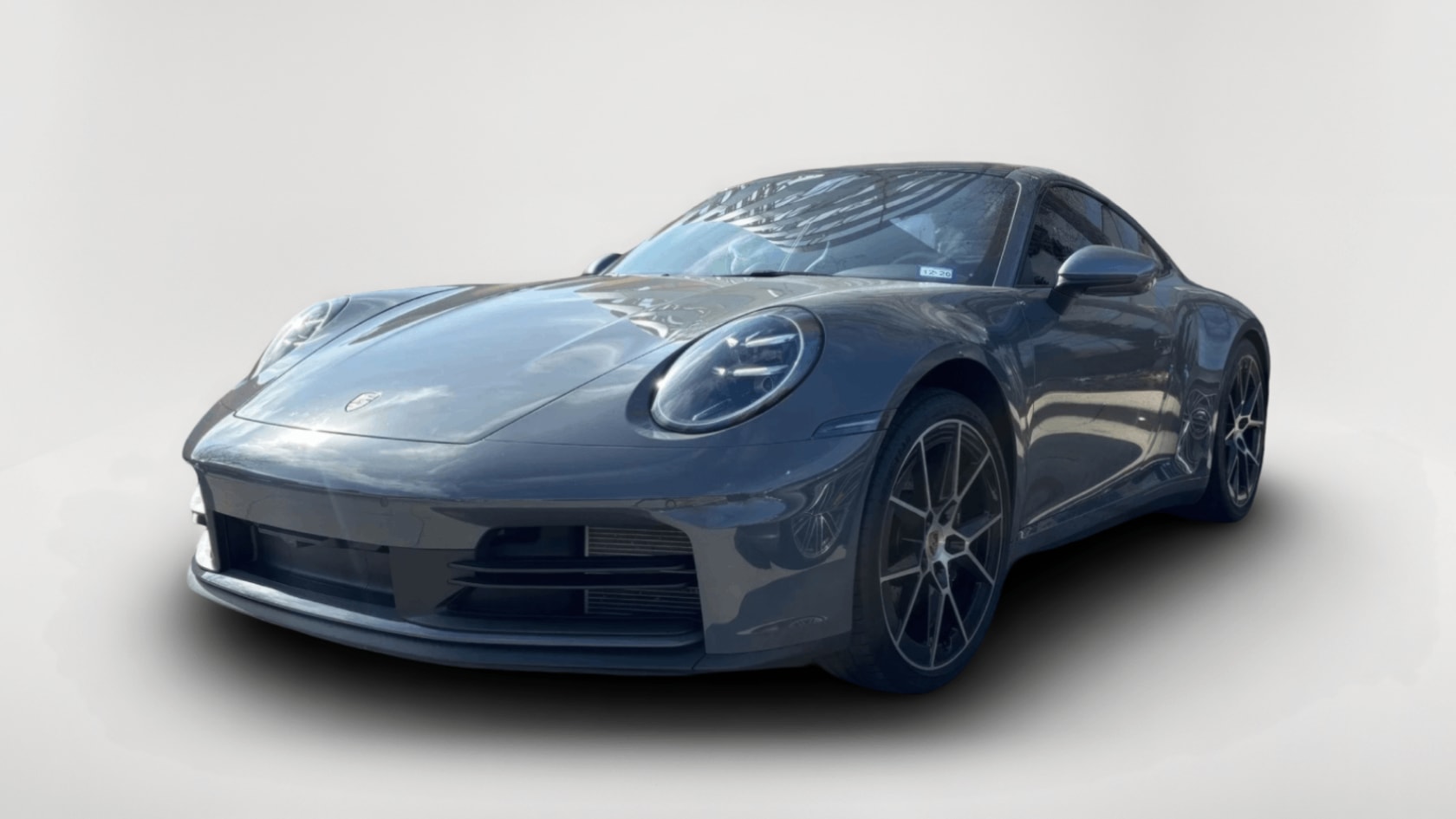 Car on a clean studio background
