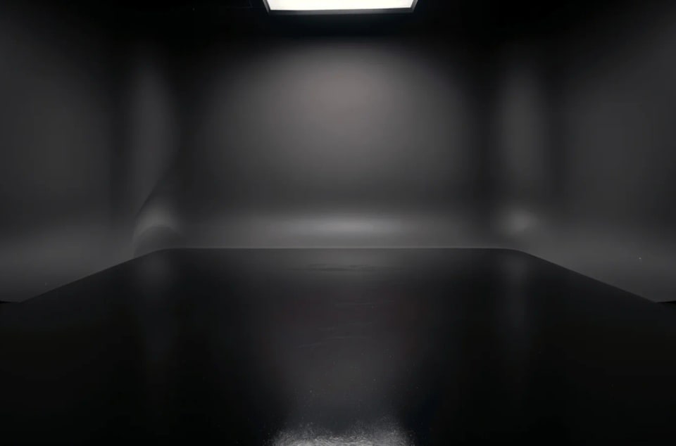Dark Studio scene backdrop